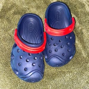 Toddler size 8 crocs